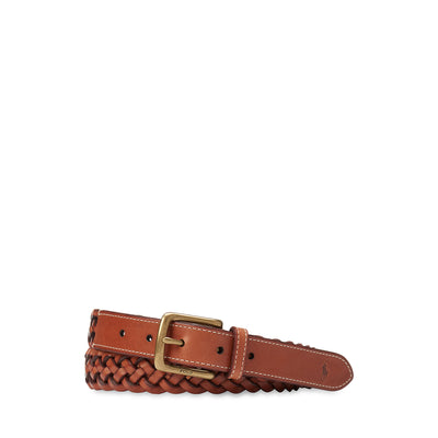 Polo  Ralph Lauren - Casual Braid Belt - Saddle