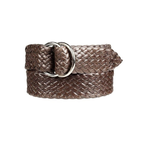 Queenslander Kangaroo Plaited Men's Ring Belt | Blowes Clothing