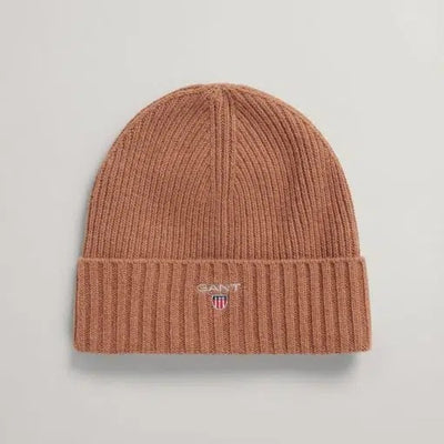 GANT - Wool Beanie - Roasted Walnut