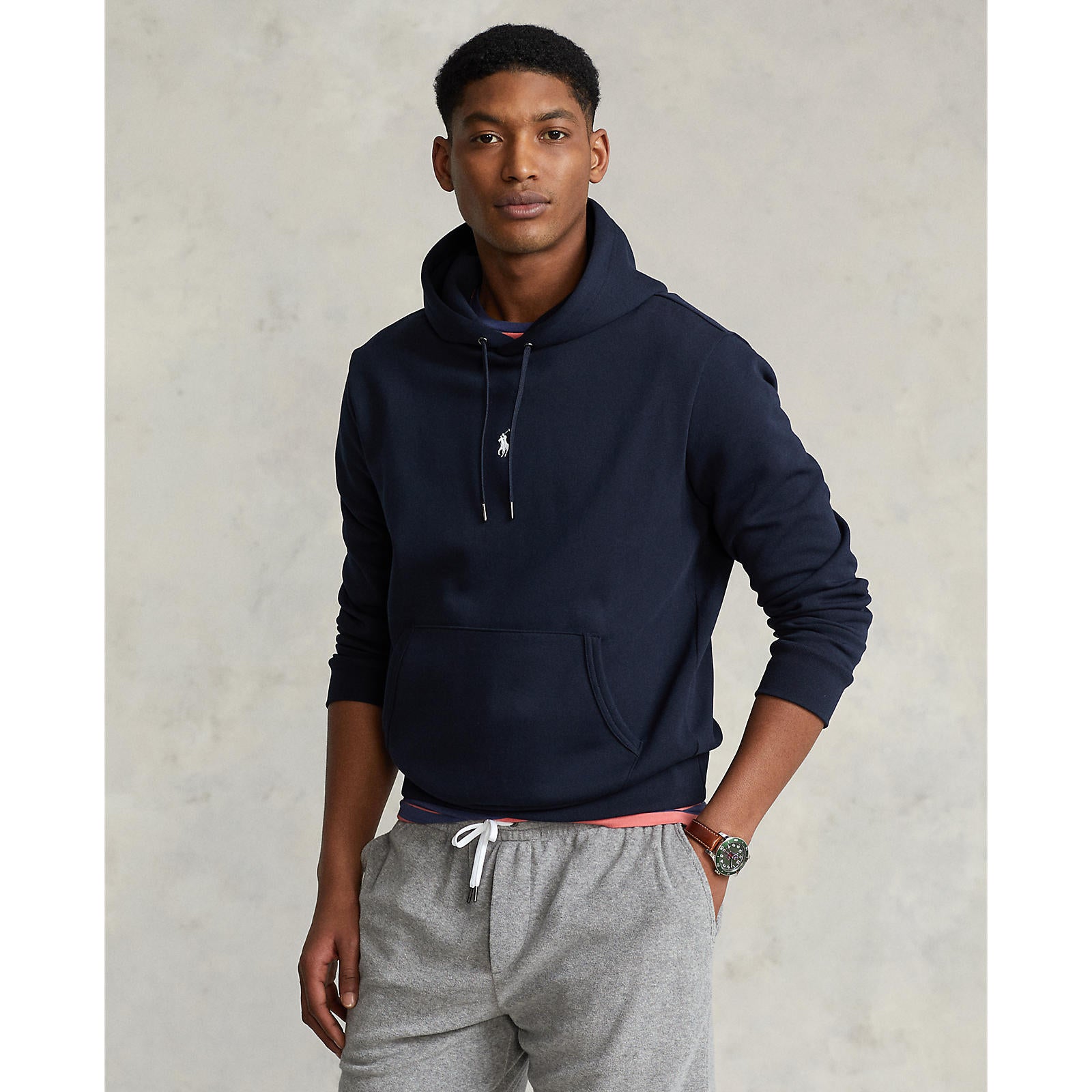 Double knit clearance hoodie